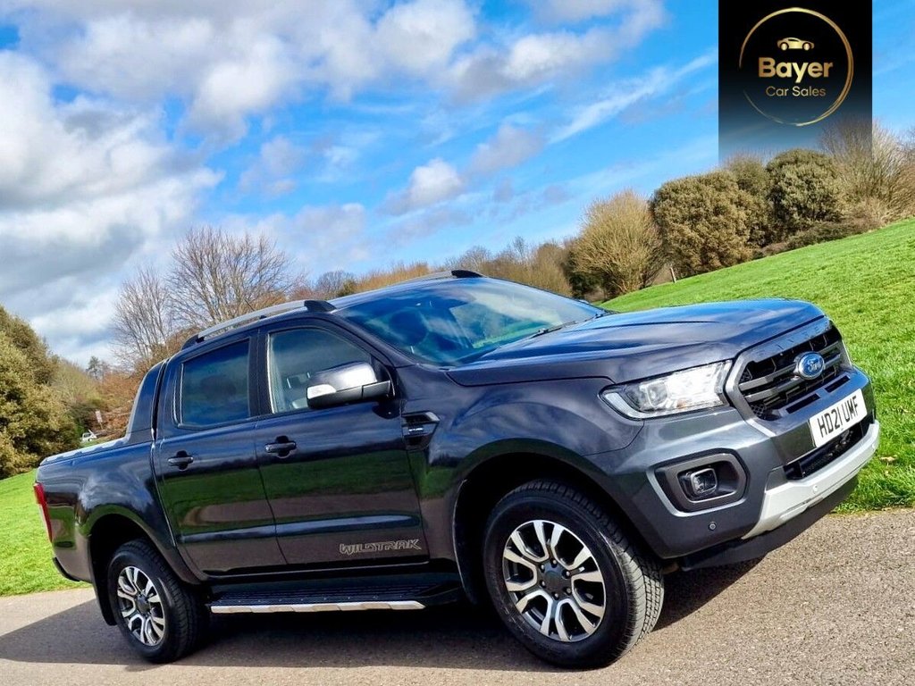 USED 2021 21 FORD RANGER 2.0 EcoBlue Wildtrak Pickup Double Cab 4dr Diesel Auto 4WD Euro 6 (s/s) (213 ps) FINANCE AVAILABLE