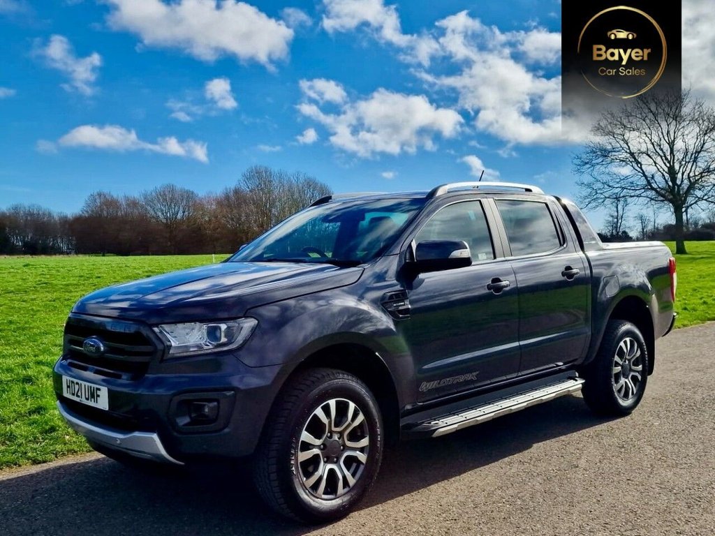 USED 2021 21 FORD RANGER 2.0 EcoBlue Wildtrak Pickup Double Cab 4dr Diesel Auto 4WD Euro 6 (s/s) (213 ps) FINANCE AVAILABLE
