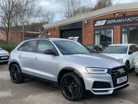 USED 2018 05 AUDI Q3 2.0 TFSI Black Edition SUV 5dr Petrol S Tronic quattro Euro 6 (s/s) (180 ps) 