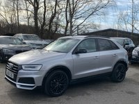 USED 2018 05 AUDI Q3 2.0 TFSI Black Edition SUV 5dr Petrol S Tronic quattro Euro 6 (s/s) (180 ps) 