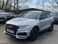 USED 2018 05 AUDI Q3 2.0 TFSI Black Edition SUV 5dr Petrol S Tronic quattro Euro 6 (s/s) (180 ps) 