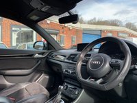USED 2018 05 AUDI Q3 2.0 TFSI Black Edition SUV 5dr Petrol S Tronic quattro Euro 6 (s/s) (180 ps) 