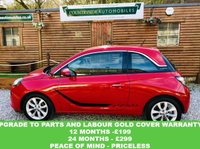 USED 2013 13 VAUXHALL ADAM 1.2 16v JAM Hatchback 3dr Petrol Manual Euro 5 (70 ps) This 2013 Vauxhall ADAM JAM is presented with a recent service completed on 16TH Marc 2026 at 94,296 miles, along with 2 new shock absorbers and a tie rod end and a new MOT ensuring it is ready for its next owner. This stylish JAM variant is equipped with a 1.2 litre petrol engine and comes with a 3 month warranty (OPTION TO UPGRADE )for your peace of mind.  Electronic Climate Control and Air Conditioning, perfect for any weather. Stay connected on the go with Bluetooth connectivity.