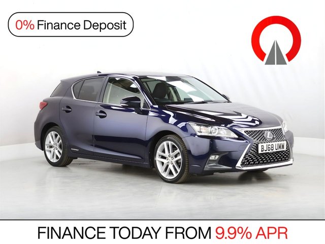2018 CT 1.8 200H LUXURY HATCHBACK 5DR PETROL HYBRID E CVT EURO 6 S... photo