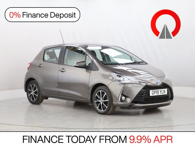 2019 TOYOTA YARIS 1.5 VVT H ICON TECH HATCHBACK 5DR PETROL HYBRID E CVT EURO... photo