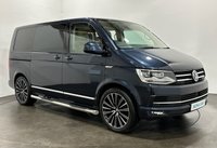 USED 2019 19 VOLKSWAGEN CARAVELLE 2.0 BiTDI BlueMotion Tech Executive MPV 5dr Diesel DSG Euro 6 (s/s) (204 ps) VW Caravelle hosting the rare desert beige nappa leather giving a very luxurious comfortable space 7 Seater with arm rests inc slide table, privacy glass, cruise control, VW App, usb ports,    20" multi spoke alloy wheels,