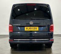 USED 2019 19 VOLKSWAGEN CARAVELLE 2.0 BiTDI BlueMotion Tech Executive MPV 5dr Diesel DSG Euro 6 (s/s) (204 ps) VW Caravelle hosting the rare desert beige nappa leather giving a very luxurious comfortable space 7 Seater with arm rests inc slide table, privacy glass, cruise control, VW App, usb ports,    20" multi spoke alloy wheels,