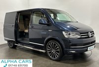 USED 2019 19 VOLKSWAGEN CARAVELLE 2.0 BiTDI BlueMotion Tech Executive MPV 5dr Diesel DSG Euro 6 (s/s) (204 ps) VW Caravelle hosting the rare desert beige nappa leather giving a very luxurious comfortable space 7 Seater with arm rests inc slide table, privacy glass, cruise control, VW App, usb ports,    20" multi spoke alloy wheels,