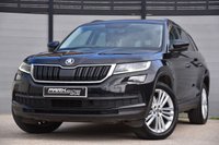 USED 2018 18 SKODA KODIAQ 2.0 TSI SE L SUV 5dr Petrol DSG 4WD Euro 6 (s/s) (7 Seat) (180 ps) ULEZ Free | 2 Keys | Satellite Navigation | 7 Seats | Service History | Front & Rear Parking Sensors | Dual Climate Control | Full Black Leather Interior | Privacy Glass | 19'' Alloy Wheels | MOT Valid (06/07/2026)