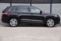 USED 2018 18 SKODA KODIAQ 2.0 TSI SE L SUV 5dr Petrol DSG 4WD Euro 6 (s/s) (7 Seat) (180 ps) ULEZ Free | 2 Keys | Satellite Navigation | 7 Seats | Service History | Front & Rear Parking Sensors | Dual Climate Control | Full Black Leather Interior | Privacy Glass | 19'' Alloy Wheels | MOT Valid (06/07/2026)