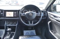 USED 2018 18 SKODA KODIAQ 2.0 TSI SE L SUV 5dr Petrol DSG 4WD Euro 6 (s/s) (7 Seat) (180 ps) ULEZ Free | 2 Keys | Satellite Navigation | 7 Seats | Service History | Front & Rear Parking Sensors | Dual Climate Control | Full Black Leather Interior | Privacy Glass | 19'' Alloy Wheels | MOT Valid (06/07/2026)