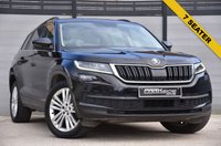 USED 2018 18 SKODA KODIAQ 2.0 TSI SE L SUV 5dr Petrol DSG 4WD Euro 6 (s/s) (7 Seat) (180 ps) ULEZ Free | 2 Keys | Satellite Navigation | 7 Seats | Service History | Front & Rear Parking Sensors | Dual Climate Control | Full Black Leather Interior | Privacy Glass | 19'' Alloy Wheels | MOT Valid (06/07/2026)