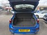 USED 2019 69 VOLKSWAGEN T-ROC 1.5 TSI GPF EVO R-Line SUV 5dr Petrol DSG Euro 6-2 OWNER CAR FINISHED IN RAVENNA BLUE WITH BLACK HALF LEATHER UPHOLSTERY-ELECTRIC FOLDING MIRRORS-BLUETOOTH-CRUISE CONTROL-APPLE CAR PLAY-PARKING SENSORS-DAB RADIO-HEATED SEATS-DUAL ZONE CLIMATE CONTROL 