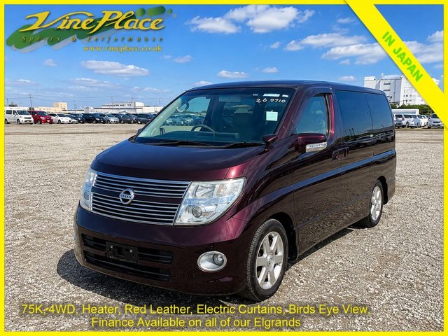 View our Nissan Elgrand 3.5 4WD Highway Star Red Leather Premium Edition, 8 Seats, Auto