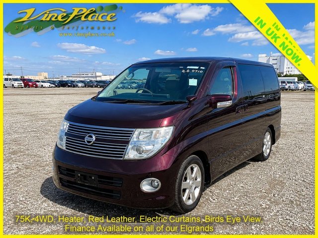 View our Nissan Elgrand 3.5 4WD Highway Star Red Leather Premium Edition, 8 Seats, Auto