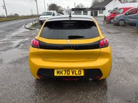 USED 2020 70 PEUGEOT 208 1.2 PureTech GT Line Hatchback 5dr Petrol Manual Euro 6 (s/s) (100 ps) 