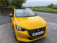 USED 2020 70 PEUGEOT 208 1.2 PureTech GT Line Hatchback 5dr Petrol Manual Euro 6 (s/s) (100 ps) 