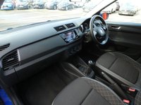 USED 2021 21 SKODA FABIA 1.0 SE 5d 60 S/S SKODA SERVICE HISTORY, 1 OWNER FROM NEW, SMARTLINK FOR APPLE CARPLAY ANDROID AUTO & MIRROR LINK (GIVES YOU SAT NAV), REAR PARKING SENSORS WITH DISPLAY, DAB RADIO, BLUETOOTH PHONE & MUSIC, SPEED LIMITER, USB INPUT, MANUAL GEARBOX, DAYTIME RUNNING LIGHTS, FRONT FOG LIGHTS, 15 INCH ALLOY WHEELS, LEATHER MULTIFUNCTION STEERING WHEEL, AIR CONDITIONING, MFD TRIP COMPUTER WITH DIGITAL SPEEDOMETER, SD CARD READER, FRONT ASSIST, ELECTRIC HEATED MIRRORS, ELECTRIC WINDOWS, ISO FIX