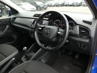 USED 2021 21 SKODA FABIA 1.0 SE 5d 60 S/S SKODA SERVICE HISTORY, 1 OWNER FROM NEW, SMARTLINK FOR APPLE CARPLAY ANDROID AUTO & MIRROR LINK (GIVES YOU SAT NAV), REAR PARKING SENSORS WITH DISPLAY, DAB RADIO, BLUETOOTH PHONE & MUSIC, SPEED LIMITER, USB INPUT, MANUAL GEARBOX, DAYTIME RUNNING LIGHTS, FRONT FOG LIGHTS, 15 INCH ALLOY WHEELS, LEATHER MULTIFUNCTION STEERING WHEEL, AIR CONDITIONING, MFD TRIP COMPUTER WITH DIGITAL SPEEDOMETER, SD CARD READER, FRONT ASSIST, ELECTRIC HEATED MIRRORS, ELECTRIC WINDOWS, ISO FIX