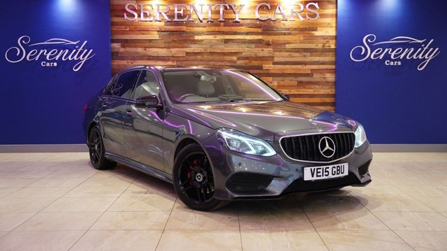 2015 Mercedes-Benz E-CLASS 2.1 E300dh BlueTEC AMG Night Edition (Premium) Saloon 4dr Diesel Hybrid G-Tronic+ Euro 5 (s/s) (231 ps)