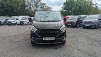 USED 2023 72 FORD TRANSIT CUSTOM Crewvan Double Cab Trail L2 H1 Tdci 130 PS LWB 320 With Air Conditioning, Full Electric Pack, Leather Seats, Alloy Whhels, Full Black Pack, Reverse Camera, Bulkhead, Ply Lining,Heated Screen. 1 Owner, 2 Keys, Service History @24,686 and will be serviced for you. In Great condition. Presenting a Ford Custom Crewvan Double Cab in the sought-after Trail specification. This L2 H1 long-wheelbase model offers the perfect balance of passenger comfort and commercial practicality, powered by a responsive 130 PS TDCi engine.  This one-owner vehicle comes with a comprehensive specification including air conditioning, a full electric pack, heated front screen, and a factory-fitted bulkhead. The interior features luxurious leather seats and a ply-lined load area for durability. Externally, it is enhanced by alloy wheels and the distinctive Full Black Pack. Manoeuvrability and safety are improved with the factory-fit reverse camera.  Offered with a full service history, having been recently serviced at 24,686 miles, and supplied with two keys. A complimentary full service will also be carried out prior to handover. This Crewvan is in excellent condition throughout, ready for its next owner. 