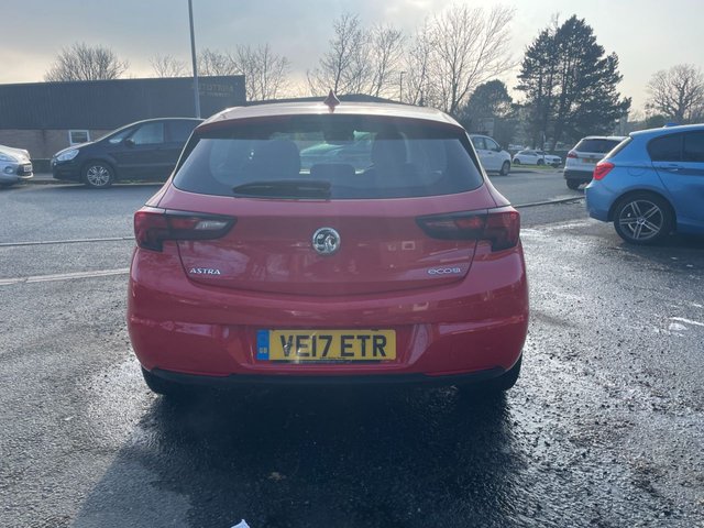 2017 VAUXHALL ASTRA 1.0i Turbo ecoFLEX SRi Nav Hatchback 5dr Petrol Manual Euro 6 (s/s) (105 ps) - Photo 8