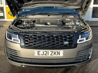 USED 2021 21 LAND ROVER RANGE ROVER 3.0 D300 MHEV Westminster Black SUV 5dr Diesel Auto 4WD Euro 6 (s/s) (300 ps) Full LANDROVER Service History  |  Only 2 Owners from Brand New  |  2 Keys