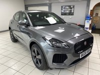 USED 2020 20 JAGUAR E-PACE 2.0 P200 Chequered Flag SUV 5dr Petrol Auto AWD Euro 6 (s/s) (200 ps) CORRIS GREY / AUTOMATIC / REVERSING CAMERA / ELETRIC TAILGATE / HEATED WINDSCREEN / HEATED SEATS / TOUCHSCREEN APPLE CARPLAY & ANDROID AUTO / PANORAMIC ROOF