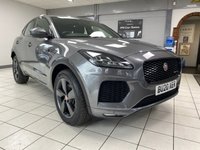 USED 2020 20 JAGUAR E-PACE 2.0 P200 Chequered Flag SUV 5dr Petrol Auto AWD Euro 6 (s/s) (200 ps) CORRIS GREY / AUTOMATIC / REVERSING CAMERA / ELETRIC TAILGATE / HEATED WINDSCREEN / HEATED SEATS / TOUCHSCREEN APPLE CARPLAY & ANDROID AUTO / PANORAMIC ROOF
