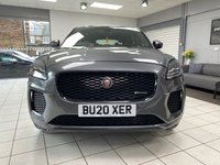 USED 2020 20 JAGUAR E-PACE 2.0 P200 Chequered Flag SUV 5dr Petrol Auto AWD Euro 6 (s/s) (200 ps) CORRIS GREY / AUTOMATIC / REVERSING CAMERA / ELETRIC TAILGATE / HEATED WINDSCREEN / HEATED SEATS / TOUCHSCREEN APPLE CARPLAY & ANDROID AUTO / PANORAMIC ROOF