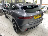 USED 2020 20 JAGUAR E-PACE 2.0 P200 Chequered Flag SUV 5dr Petrol Auto AWD Euro 6 (s/s) (200 ps) CORRIS GREY / AUTOMATIC / REVERSING CAMERA / ELETRIC TAILGATE / HEATED WINDSCREEN / HEATED SEATS / TOUCHSCREEN APPLE CARPLAY & ANDROID AUTO / PANORAMIC ROOF