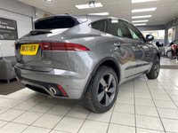 USED 2020 20 JAGUAR E-PACE 2.0 P200 Chequered Flag SUV 5dr Petrol Auto AWD Euro 6 (s/s) (200 ps) CORRIS GREY / AUTOMATIC / REVERSING CAMERA / ELETRIC TAILGATE / HEATED WINDSCREEN / HEATED SEATS / TOUCHSCREEN APPLE CARPLAY & ANDROID AUTO / PANORAMIC ROOF