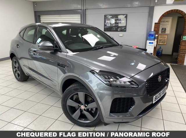View our Jaguar E-Pace 2.0 P200 Chequered Flag SUV 5dr Petrol Auto AWD Euro 6 (s/s) (200 ps)
