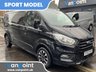 USED 2022 22 FORD TRANSIT CUSTOM 2.0 310 EcoBlue Sport Panel Van 5dr Diesel Manual L2 H1 Euro 6 (s/s) (185 ps) 