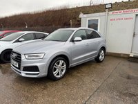USED 2017 66 AUDI Q3 2.0 TDI S line Edition SUV 5dr Diesel S Tronic quattro Euro 6 (s/s) (184 ps) 