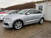 USED 2017 66 AUDI Q3 2.0 TDI S line Edition SUV 5dr Diesel S Tronic quattro Euro 6 (s/s) (184 ps) 