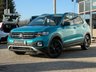 USED 2021 21 VOLKSWAGEN T-CROSS 1.0 TSI SE SUV 5dr Petrol Manual Euro 6 (s/s) (110 ps) Finished in MAKENA TOURQUISE MET, with Part Leather GREY TRIM. This T-Cross is a very pleasant and easy car to drive. It feels light and nimble around town, and the good visibility makes it a doddle to park. Features include, Apple Play Sat Nav, DAB Radio, B/Tooth, Alloys, Cruise Control, Power Folding Door Mirrors and much more. Dealer serviced at 6106 miles, 16394 miles and at 21982 miles, 28970 miles and on arrival at 31534 miles.