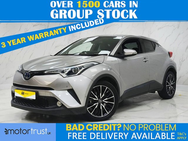 View our Toyota C-HR 1.8 VVT-h Excel SUV 5dr Petrol Hybrid CVT Euro 6 (s/s) (122 ps)