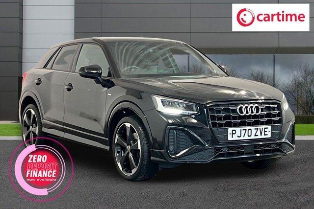 View our Audi Q2 1.5 TFSI CoD 35 Black Edition SUV 5dr Petrol Manual Euro 6 (s/s) (150 ps) Rear Parking Sensors, Audi Smartphone Interface, Black Styling Package, LED Interior Lighting Package, MMI Navigation