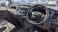 USED 2019 19 FORD TRANSIT CUSTOM L2 H2 LEADER 340 TDCI 130 PS LWB High Roof With Air Conditioning, Electric Windows, Racked Ready for work, Parking Sensors, Security Locks, Bulkhead in great condition . 1 Owner from New - 2 Keys - 6 Service Stamps in the book (Last Serviced @ 90,567 miles) . Presenting a superb example of a hard-working and well-maintained light commercial vehicle, this Ford Custom L2 H2 Leader 340 TDCI is ready to roll. Finished in a clean and professional white, this L2 H2 high roof variant offers the ideal combination of spacious cargo volume and urban-friendly dimensions.  Under the bonnet sits the reliable and punchy 130 PS Duratorq diesel engine, providing ample power for motorway miles and fully laden loads. This is a one-owner-from-new vehicle, which speaks volumes about its careful history. It comes complete with both original keys and a comprehensive service book stamped six times, with the most recent service completed at 90,567 miles, ensuring it is ready for the next chapter of its working life.  Step inside to find a practical and comfortable cabin equipped with air conditioning for year-round comfort and electric front windows for convenience. The interior also features a heavy-duty bulkhead, providing crucial protection for the driver and separation from the load area.  The van is immediately work-ready, with the cargo bay already professionally racked out to keep tools and equipment organised and secure. Manoeuvring and parking in tight spots is made significantly easier thanks to the inclusion of rear parking sensors. Added security is provided by fitted security locks, offering peace of mind when the van is left unattended.  This Ford Custom is presented in great condition throughout, reflecting its single-owner history and regular maintenance. It represents a fantastic opportunity for any tradesperson or business looking for a dependable, well-specced, and ready-to-go workhorse. 