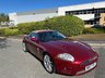 USED 2007 07 JAGUAR XKR 4.2 V8 Convertible 2dr Petrol Auto Euro 4 (420 ps)- 2 Former Keepers-Finished In Rare Radiance Red Metallic-Heated Ivory Leather Upholstery- Caramel Soft Top-18 Service Stamps On File-Dual Climate Control-Cruise Control-Bluetooth-Satnav-Mfsw-Special Car In a Great Colour Combination. 