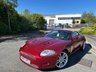USED 2007 07 JAGUAR XKR 4.2 V8 Convertible 2dr Petrol Auto Euro 4 (420 ps)- 2 Former Keepers-Finished In Rare Radiance Red Metallic-Heated Ivory Leather Upholstery- Caramel Soft Top-18 Service Stamps On File-Dual Climate Control-Cruise Control-Bluetooth-Satnav-Mfsw-Special Car In a Great Colour Combination. 