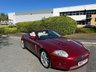 USED 2007 07 JAGUAR XKR 4.2 V8 Convertible 2dr Petrol Auto Euro 4 (420 ps)- 2 Former Keepers-Finished In Rare Radiance Red Metallic-Heated Ivory Leather Upholstery- Caramel Soft Top-18 Service Stamps On File-Dual Climate Control-Cruise Control-Bluetooth-Satnav-Mfsw-Special Car In a Great Colour Combination. 