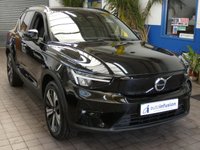 USED 2022 72 VOLVO XC40 Recharge 69kWh Plus SUV 5dr Electric Auto (231 ps) SAT NAV HEATED SEATS HEATED STEERING WHEEL CRUISE CONTROL PARKING SENSORS 1 OWNER WARRANTY