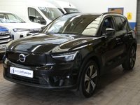 USED 2022 72 VOLVO XC40 Recharge 69kWh Plus SUV 5dr Electric Auto (231 ps) SAT NAV HEATED SEATS HEATED STEERING WHEEL CRUISE CONTROL PARKING SENSORS 1 OWNER WARRANTY