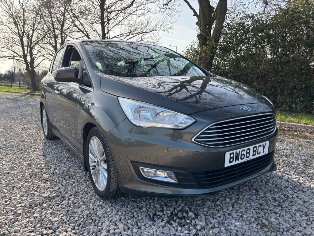 USED 2018 68 FORD C-MAX 1.5 TDCi Titanium MPV 5dr Diesel Manual Euro 6 (s/s) (120 ps) &pound;ZERO DEPOSIT FINANCE