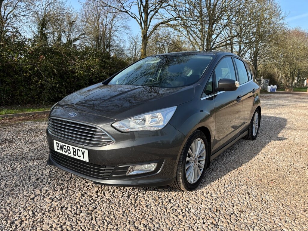 USED 2018 68 FORD C-MAX 1.5 TDCi Titanium MPV 5dr Diesel Manual Euro 6 (s/s) (120 ps) &pound;ZERO DEPOSIT FINANCE
