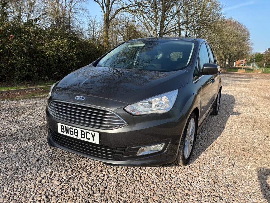 USED 2018 68 FORD C-MAX 1.5 TDCi Titanium MPV 5dr Diesel Manual Euro 6 (s/s) (120 ps) &pound;ZERO DEPOSIT FINANCE