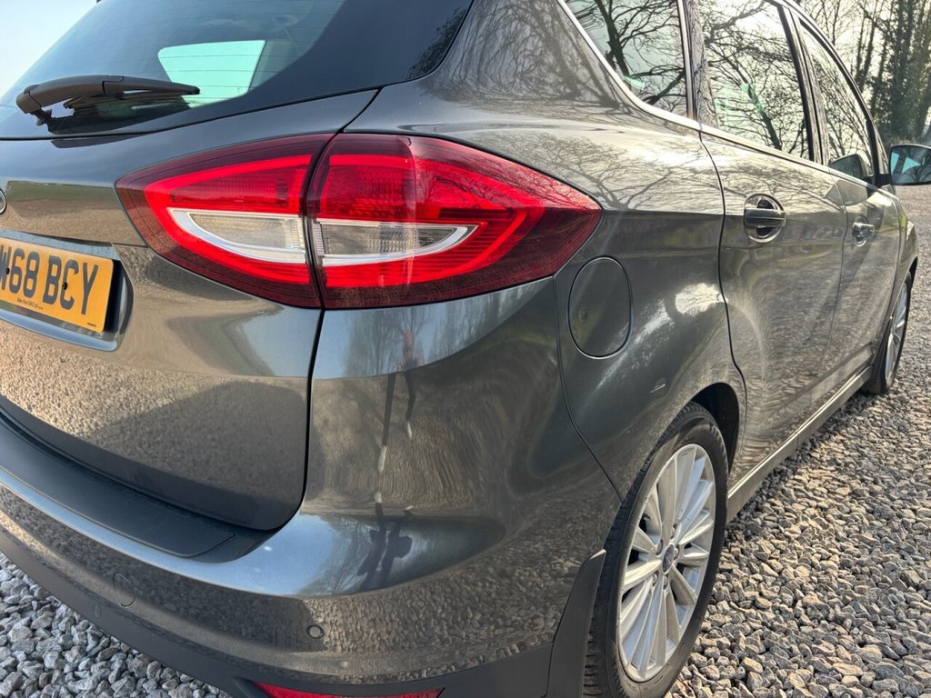USED 2018 68 FORD C-MAX 1.5 TDCi Titanium MPV 5dr Diesel Manual Euro 6 (s/s) (120 ps) &pound;ZERO DEPOSIT FINANCE