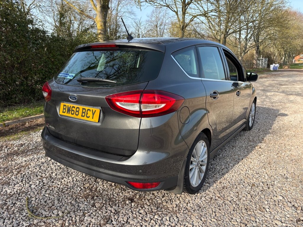 USED 2018 68 FORD C-MAX 1.5 TDCi Titanium MPV 5dr Diesel Manual Euro 6 (s/s) (120 ps) &pound;ZERO DEPOSIT FINANCE